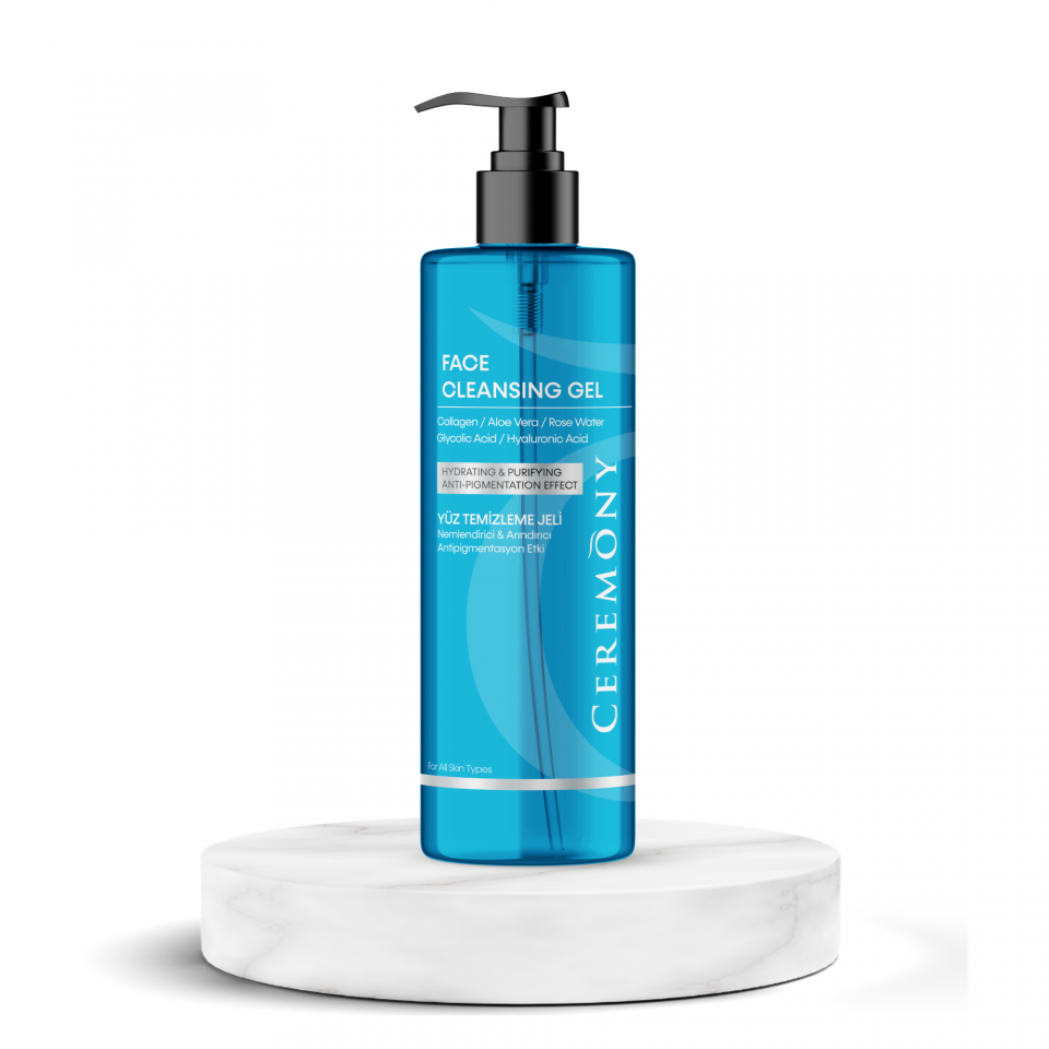 Moisturizing and Purifying Facial Cleansing Gel with Effect